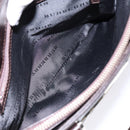 BURBERRY Nova Check Tote Bag Nylon Beige Silver Auth hk2951-11