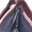 BURBERRY Nova Check Tote Bag Nylon Beige Silver Auth hk2951-18