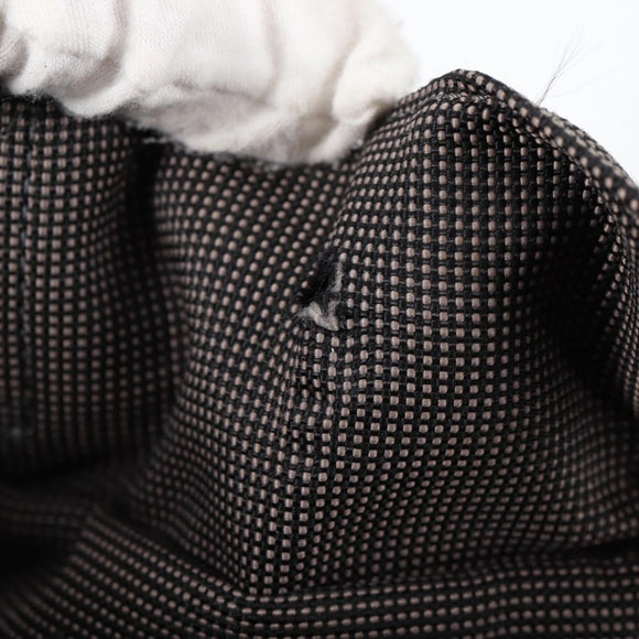 HERMES Her Line A Dos MM Backpack Canvas Gray Silver Auth hk2953