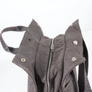 HERMES Her Line A Dos MM Backpack Canvas Gray Silver Auth hk2953-11