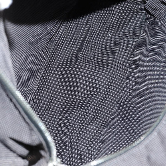 HERMES Her Line A Dos MM Backpack Canvas Gray Silver Auth hk2953