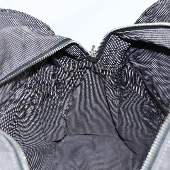 HERMES Her Line A Dos MM Backpack Canvas Gray Silver Auth hk2953