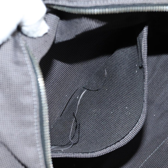 HERMES Her Line A Dos MM Backpack Canvas Gray Silver Auth hk2953