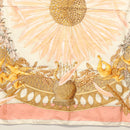 HERMES Carre 90 Scarf ""AMOURS"" Silk Pink Auth hk2958-10