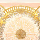 HERMES Carre 90 Scarf ""AMOURS"" Silk Pink Auth hk2958-4