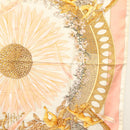 HERMES Carre 90 Scarf ""AMOURS"" Silk Pink Auth hk2958-8