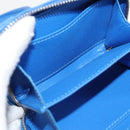 LOUIS VUITTON Monogram Clouds Trunk Necklace Wallet Blue M45440 Auth hk2959M-11