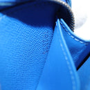 LOUIS VUITTON Monogram Clouds Trunk Necklace Wallet Blue M45440 Auth hk2959M-12