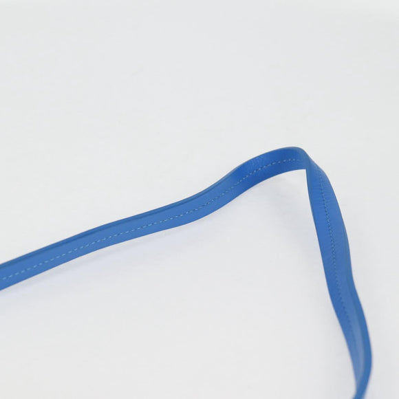 LOUIS VUITTON Monogram Clouds Trunk Necklace Wallet Blue M45440 Auth hk2959M