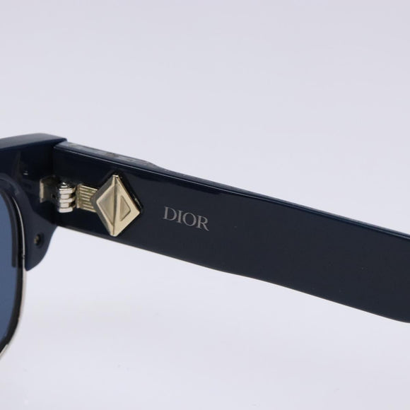 Christian Dior Sunglasses Plastic Blue Auth hk2963