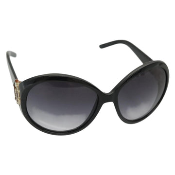 GUCCI Sunglasses Plastic Black Auth hk2964