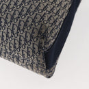 Christian Dior Trotter Canvas Shoulder Bag Navy Auth hk2969-16
