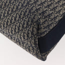 Christian Dior Trotter Canvas Shoulder Bag Navy Auth hk2969-9