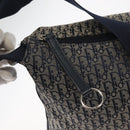 Christian Dior Trotter Canvas Shoulder Bag Navy Auth hk2969-10