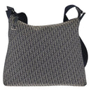 Christian Dior Trotter Canvas Shoulder Bag Navy Auth hk2969-13