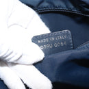 Christian Dior Trotter Canvas Shoulder Bag Navy Auth hk2969-12