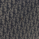 Christian Dior Trotter Canvas Shoulder Bag Navy Auth hk2969-3