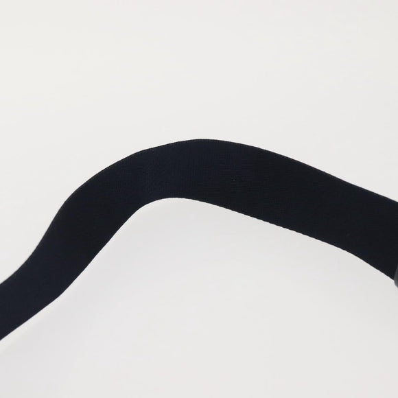 Christian Dior Trotter Canvas Shoulder Bag Navy Auth hk2969