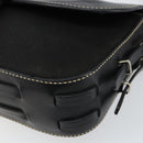 FENDI Shoulder Bag Leather Black Auth hk2970-10