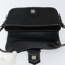 FENDI Shoulder Bag Leather Black Auth hk2970-15