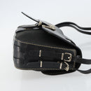 FENDI Shoulder Bag Leather Black Auth hk2970-4