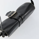 FENDI Shoulder Bag Leather Black Auth hk2970-6