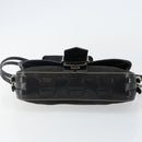 FENDI Shoulder Bag Leather Black Auth hk2970-9