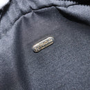 FENDI Pecan Canvas Shoulder Bag PVC Black Brown gold Auth hk2973-18