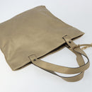 LOEWE Anagram Tote Bag Leather Gold Auth hk2975-6