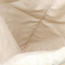 LOEWE Anagram Drawstring Pouch Pile Beige Auth hk2976-17