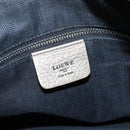 LOEWE Anagram Hand Bag Leather 2way Gold Auth hk2980-23