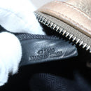 LOEWE Anagram Hand Bag Leather 2way Gold Auth hk2980-11