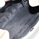 Salvatore Ferragamo Gancini Hand Bag Leather Beige Silver Auth hk2982-16