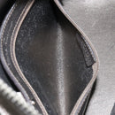 Salvatore Ferragamo Gancini Tote Bag Leather Beige Silver Auth hk2986-20