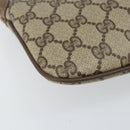 GUCCI GG Supreme Web Sherry Line Shoulder Bag PVC Beige 904 02 047 Auth hk2990-17