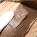 GUCCI GG Supreme Web Sherry Line Shoulder Bag PVC Beige 904 02 047 Auth hk2990-19