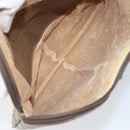 GUCCI GG Supreme Web Sherry Line Shoulder Bag PVC Beige 904 02 047 Auth hk2990-10