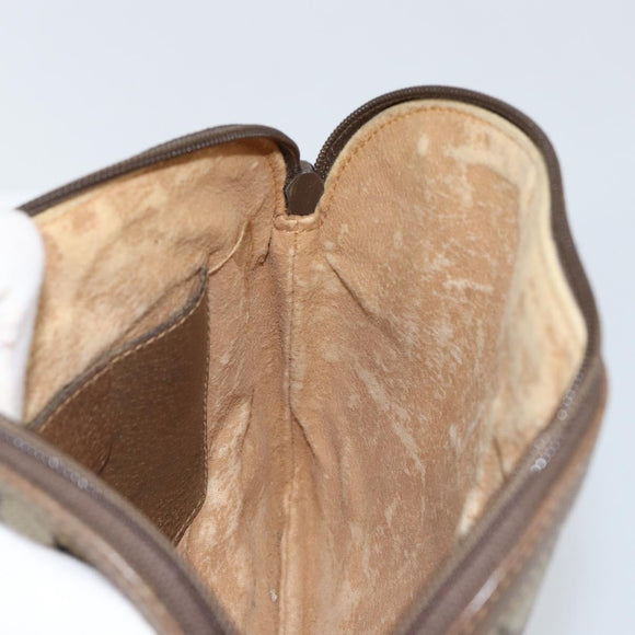 GUCCI GG Supreme Web Sherry Line Shoulder Bag PVC Beige 904 02 047 Auth hk2990