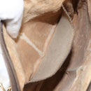 GUCCI GG Supreme Web Sherry Line Shoulder Bag PVC Beige 904 02 047 Auth hk2990-11