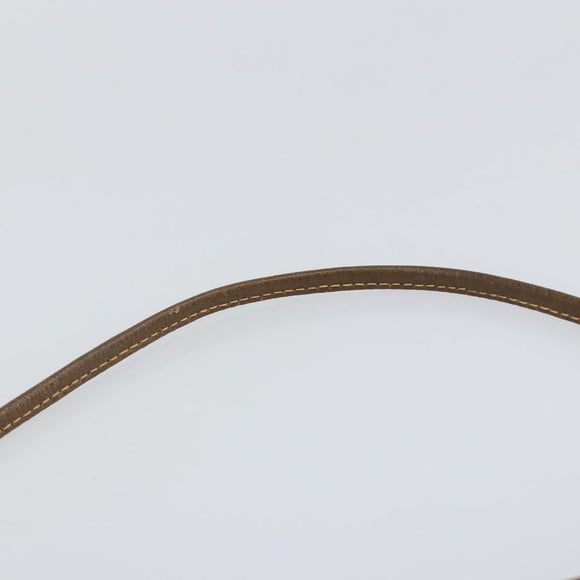 GUCCI GG Supreme Web Sherry Line Shoulder Bag PVC Beige 904 02 047 Auth hk2990