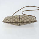 GUCCI GG Supreme Web Sherry Line Shoulder Bag PVC Beige 904 02 047 Auth hk2990-5