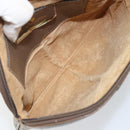 GUCCI GG Supreme Web Sherry Line Shoulder Bag PVC Beige 904 02 047 Auth hk2991-17