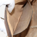 GUCCI GG Supreme Web Sherry Line Shoulder Bag PVC Beige 904 02 047 Auth hk2991-20