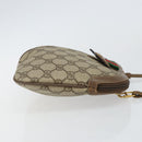 GUCCI GG Supreme Web Sherry Line Shoulder Bag PVC Beige 904 02 047 Auth hk2991-4