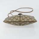 GUCCI GG Supreme Web Sherry Line Shoulder Bag PVC Beige 904 02 047 Auth hk2991-9