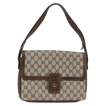 GUCCI GG Supreme Shoulder Bag PVC Beige Gold 001 16 4084 Auth hk2993