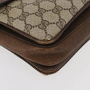 GUCCI GG Supreme Shoulder Bag PVC Beige Gold 001 16 4084 Auth hk2993-8