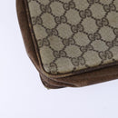 GUCCI GG Supreme Shoulder Bag PVC Beige Gold 001 16 4084 Auth hk2993-16