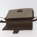 GUCCI GG Supreme Shoulder Bag PVC Beige Gold 001 16 4084 Auth hk2993-19