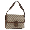 GUCCI GG Supreme Shoulder Bag PVC Beige Gold 001 16 4084 Auth hk2993-1